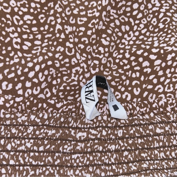 Zara Patterned Mini Dress - Picture 2 of 3